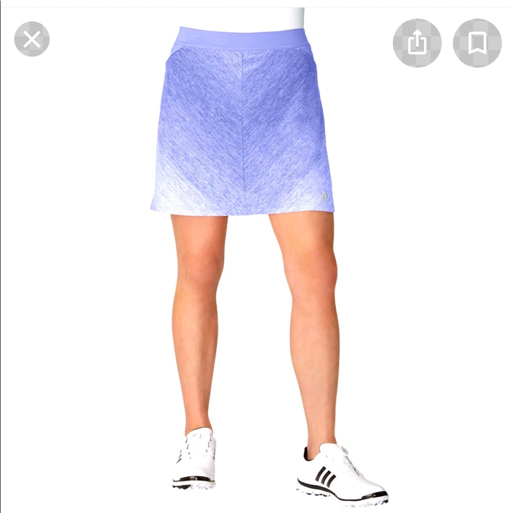 NWT Womens adidas golf skirt Sz M.